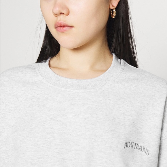 Urban Outfitters Tops - BDG bubble hem sweatshirt pullover NWT